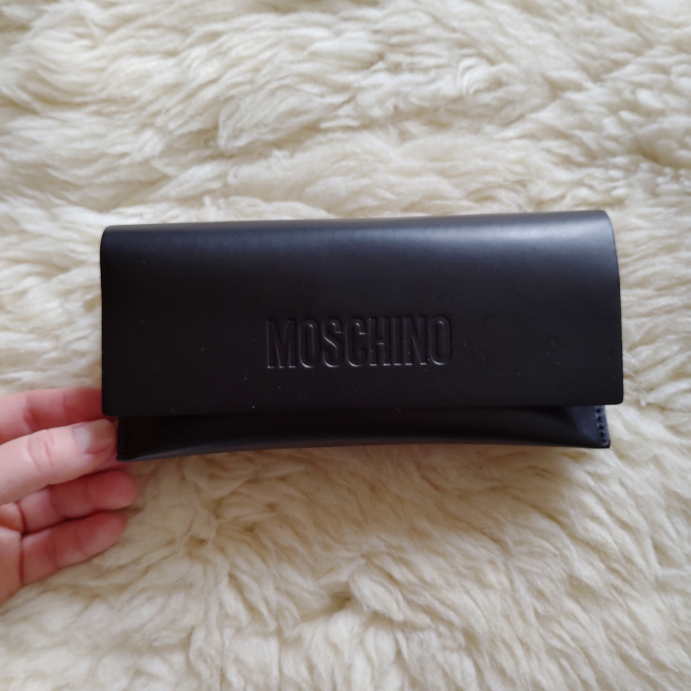NEW Moschino Black Sunglasses Case